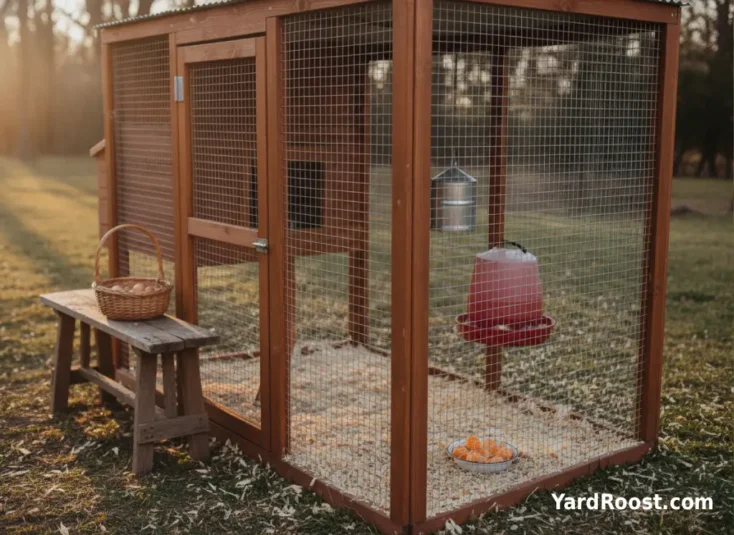 Peeled mandarin segments served as a small treat for backyard chickens.