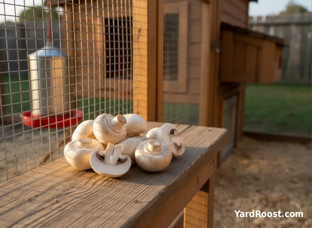 Can Chickens Eat Mushrooms Safely in a Backyard Flock?
